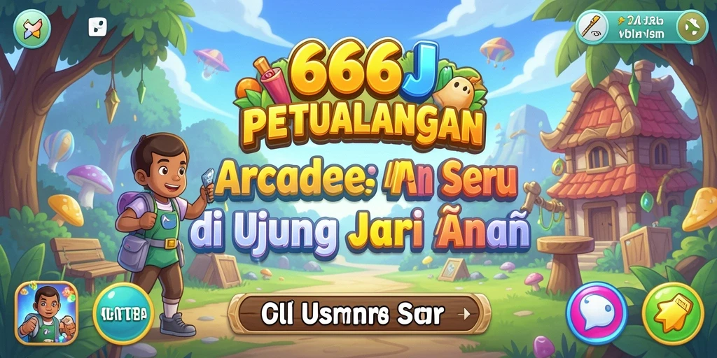 Tampilan screenshot gameplay Arcade yang dinamis dan menarik.