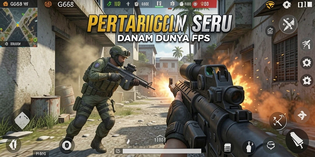 Gameplay seru G668 dengan grafis FPS yang menakjubkan.