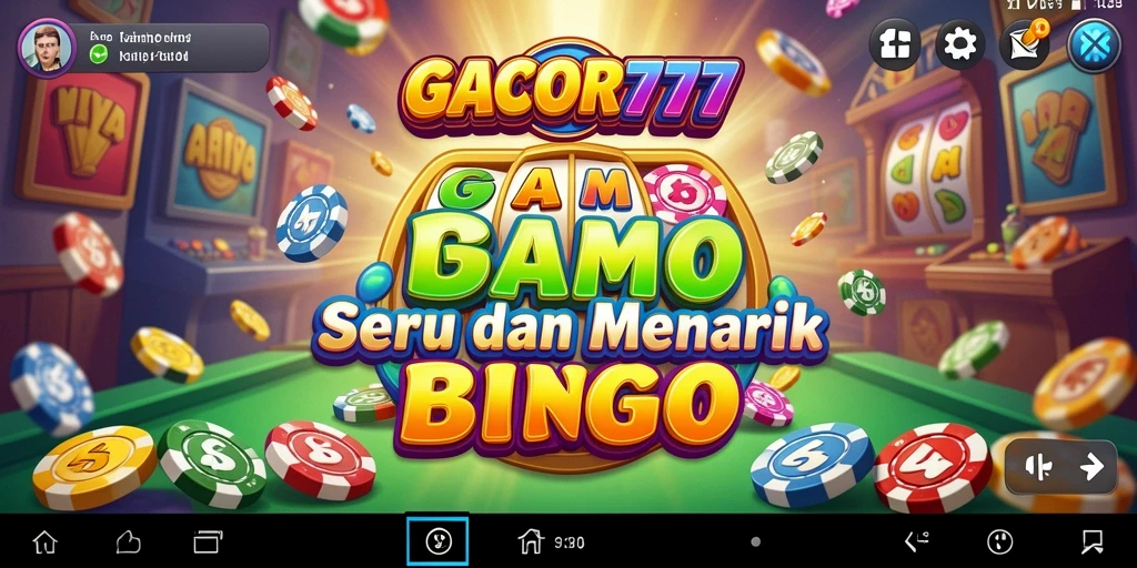 Screenshot gameplay seru dari GACOR777 yang menampilkan suasana Bingo.