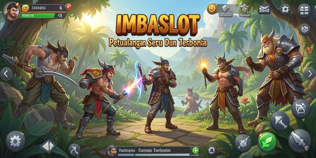 Screenshot gameplay IMBASLOT menampilkan eksplorasi dunia terbuka yang menakjubkan.