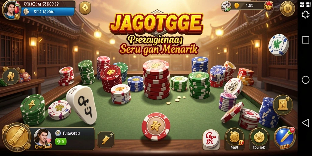 Tampilan gameplay QiuQiu yang seru dan mengasyikkan.