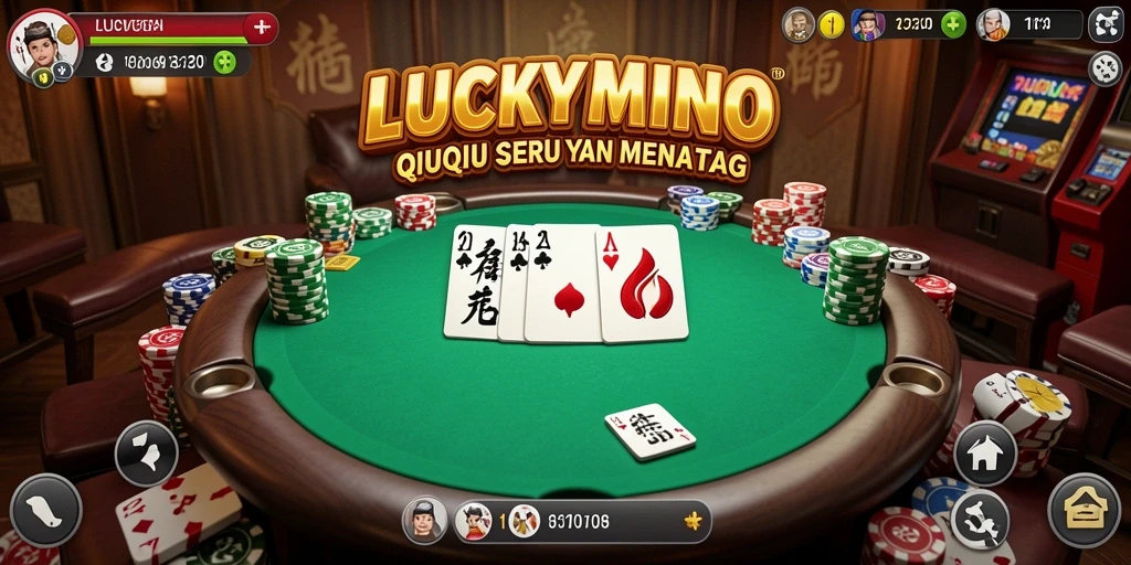 Tangkapan layar gameplay QiuQiu yang seru dan interaktif.