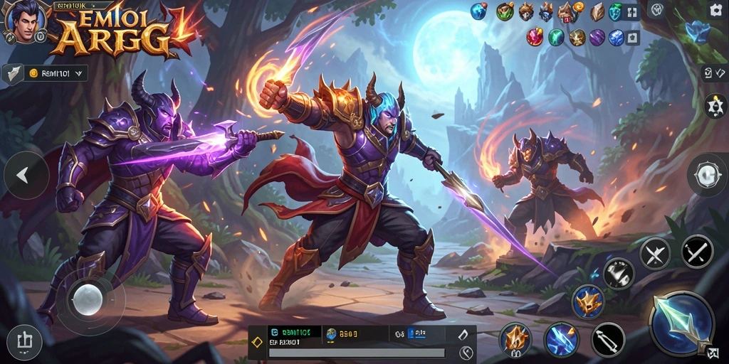 Tampilan gameplay seru dan penuh aksi di REMI101.