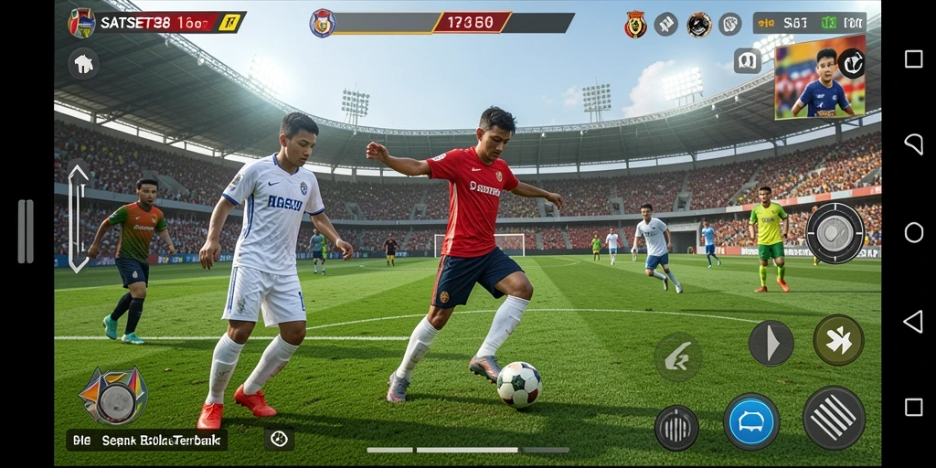 Tampilan gameplay <strong>SATSET138</strong> yang menarik dan penuh aksi di lapangan.