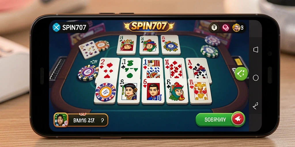 Gameplay SPIN707 yang menarik dan penuh aksi permainan domino.