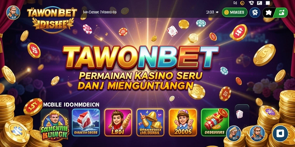 Tampilan gameplay seru dan menarik di TAWONBET.
