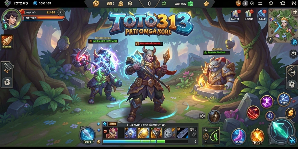 Tampilan gameplay TOTO313 yang mendebarkan di dunia MMORPG.