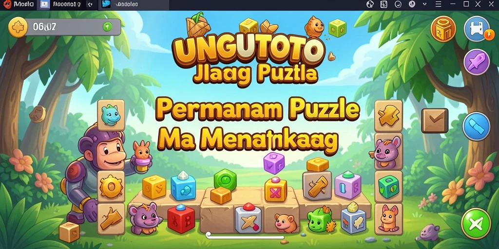 Gameplay UNGUTOTO yang menantang dan memikat.
