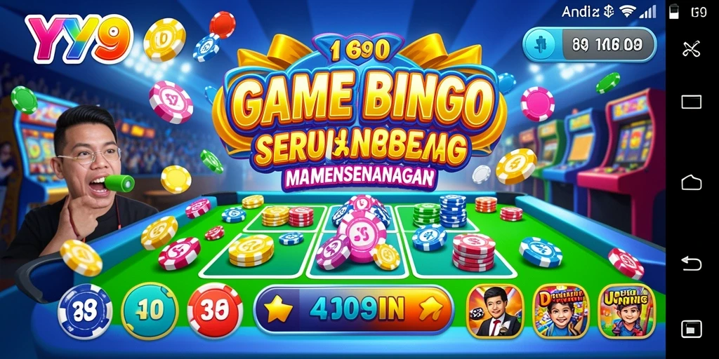 Screenshot gameplay <strong>Y89</strong> menampilkan pengalaman Bingo yang mendebarkan.